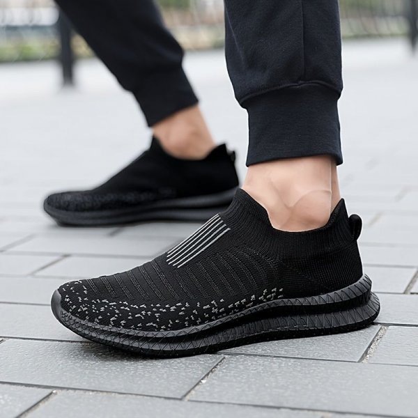 Breathable Men's Running Shoes - Lightweight Slip On Sneakers for Outdoor Walking & Casual Wear - Couples Collection