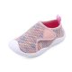 Girls Walking Shoes Lightweight Breathable Knit 2023 New Casual Sneakers For Toddlers Spring And Summer